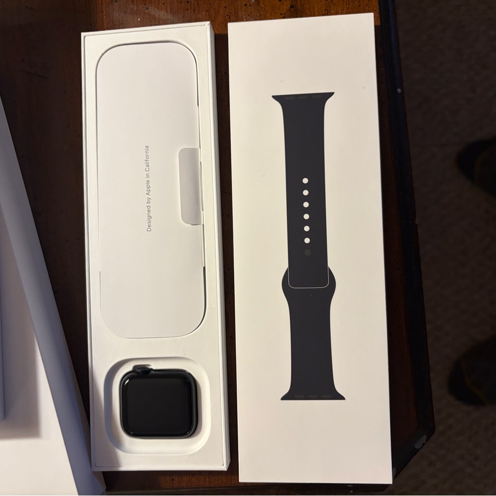 Apple Smartwatch with Black Band